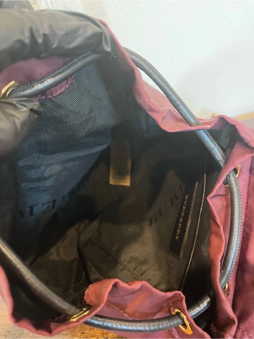 Burberry rucksack backpack
